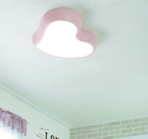 LED 하트 포인트 방등(핑크)